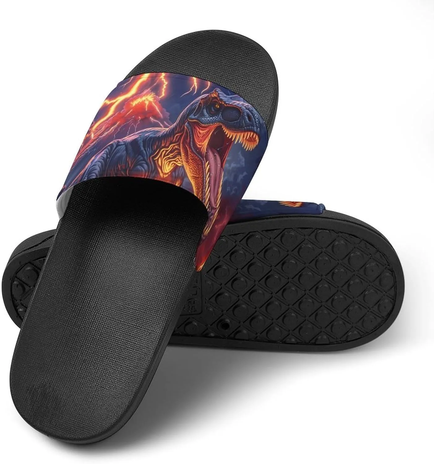 Flying Eagle Native Indian House Sandals Non Slip Slippers Quick Drying Bathroom Shower Shoes for Women Men