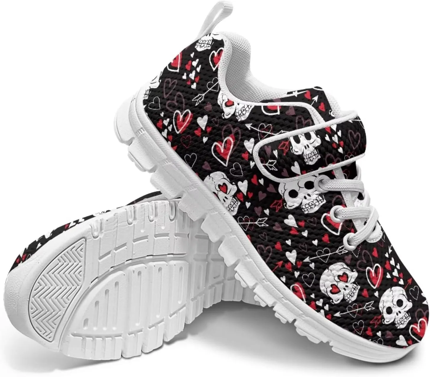 Forchrinse Ladybug Print Toddler Shoes Girls Boys Ladybug Tennis Shoes Comfort Running Athletic for Little/Big Kids Lightweight