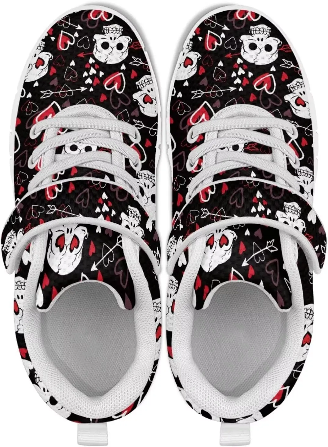 Forchrinse Ladybug Print Toddler Shoes Girls Boys Ladybug Tennis Shoes Comfort Running Athletic for Little/Big Kids Lightweight