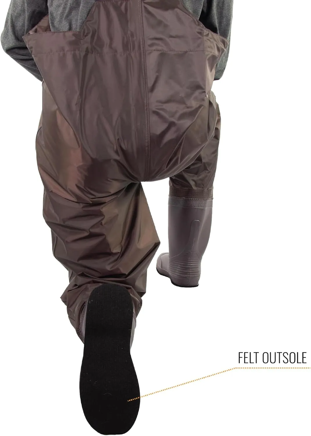 FROGG TOGGS Men's Rana II PVC Waterproof Fishing Bootfoot Chest Wader for Fishing