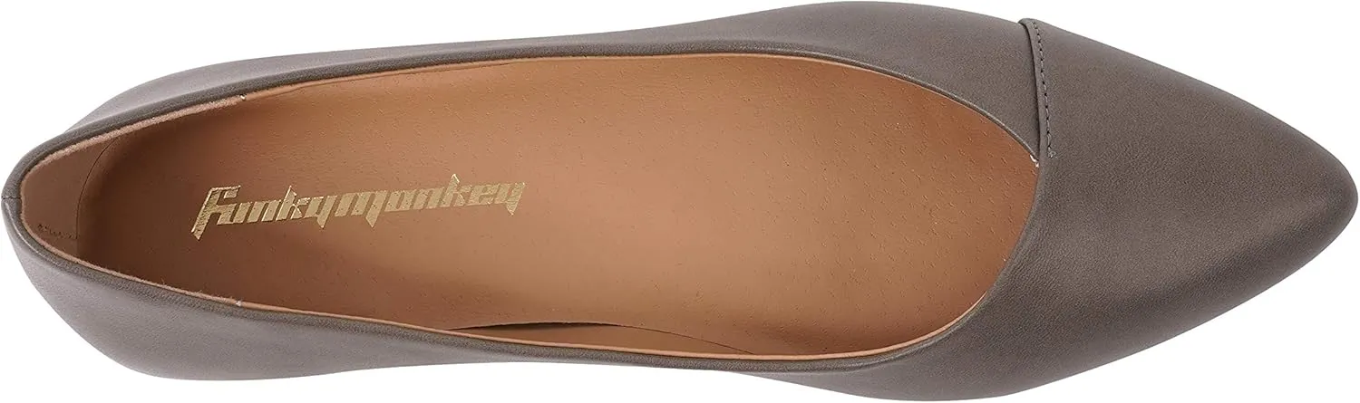 FUNKYMONKEY Women's Classic Ballet Flats Casual Comfort Slip On Flats Shoes