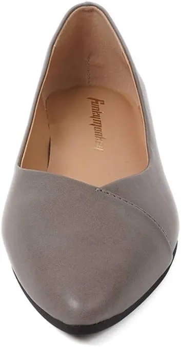 FUNKYMONKEY Women's Classic Ballet Flats Casual Comfort Slip On Flats Shoes