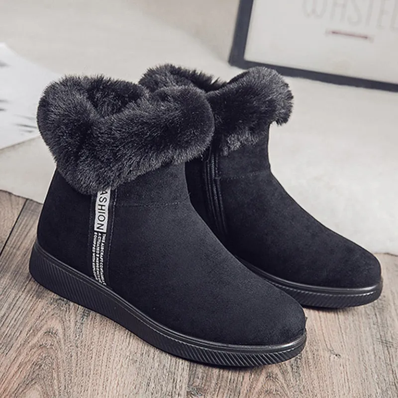 Furry Boots Platform For Women Boots