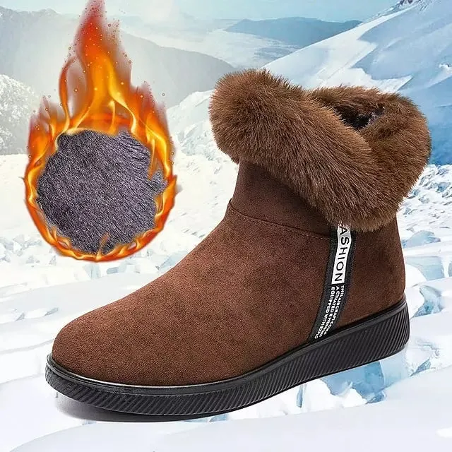 Furry Boots Platform For Women Boots