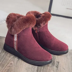 Furry Boots Platform For Women Boots
