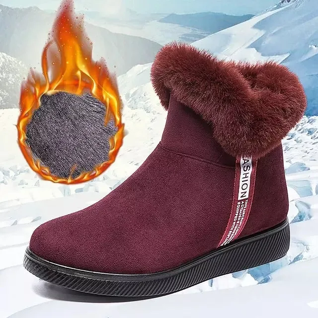 Furry Boots Platform For Women Boots