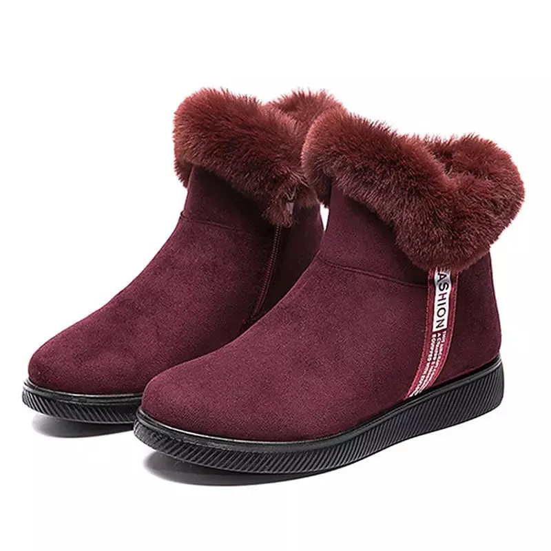 Furry Boots Platform For Women Boots
