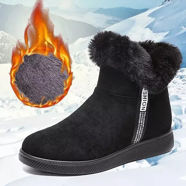 Furry Boots Platform For Women Boots