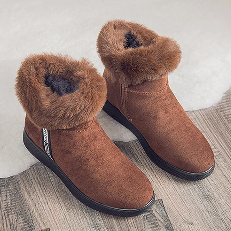 Furry Boots Platform For Women Boots