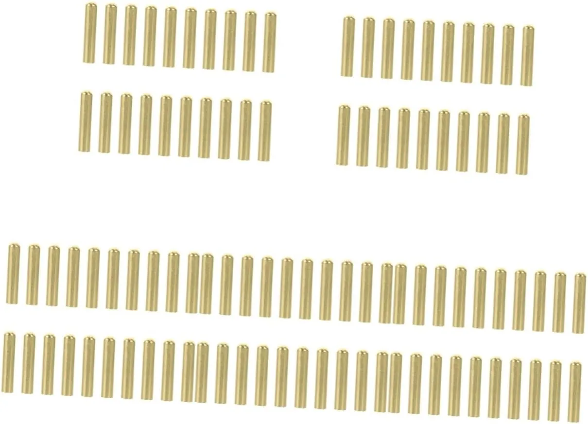 GALPADA 60 Pcs Metal Button Charms for Bubble Slides Shoelace Repair Aglets Gibits Shoelace Replacement Tips