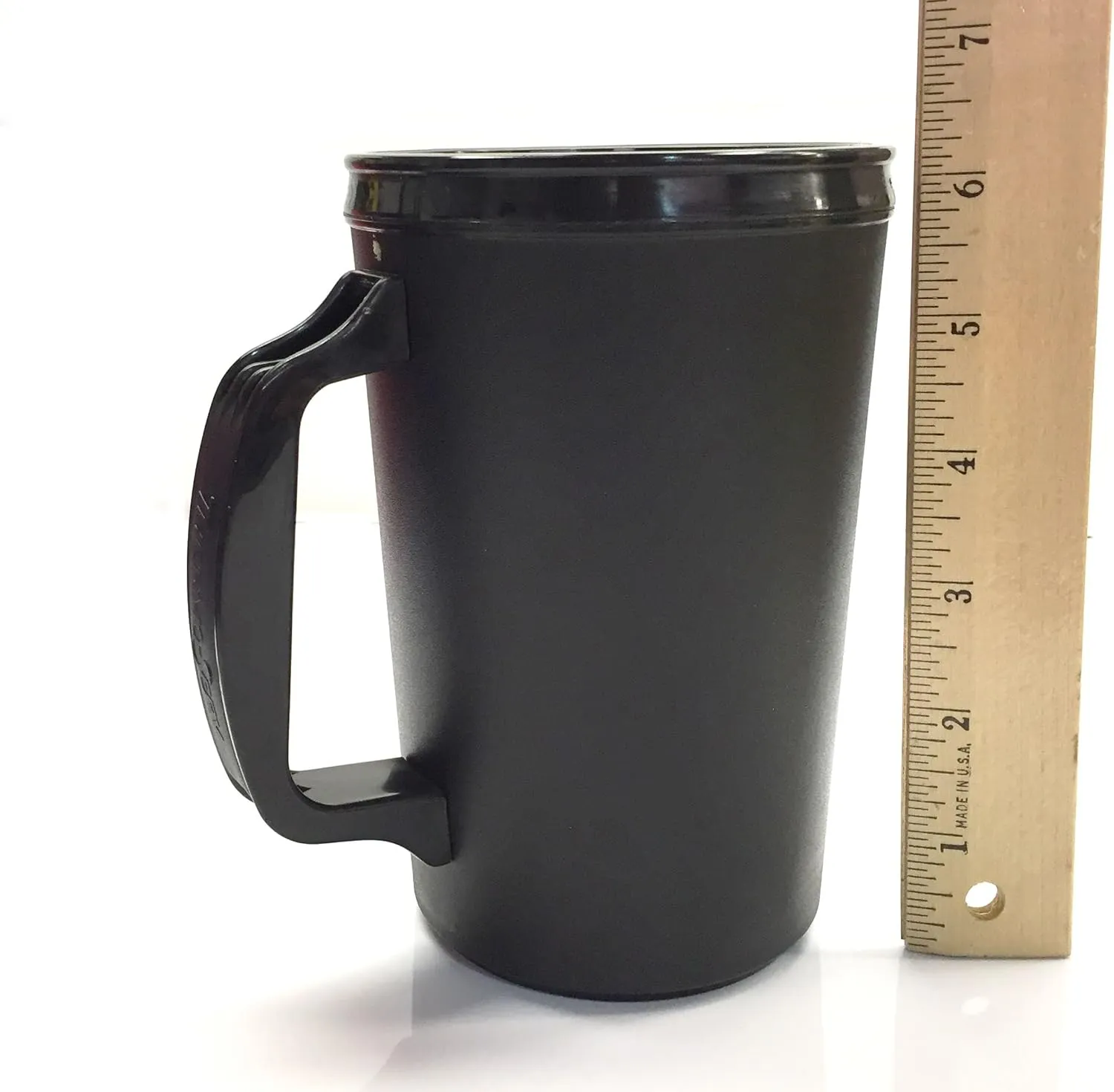 GAMA Electronics Thermoserv 20oz Insulated Travel Mug Classic Gas Station Design (Black/Black 2 Pack)