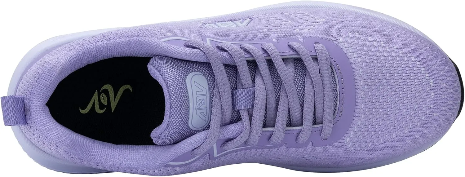 GANNOU Women Arch Support Walking Shoes Orthotic Sneakers for Plantar Fasciitis Air Tennis Shoes