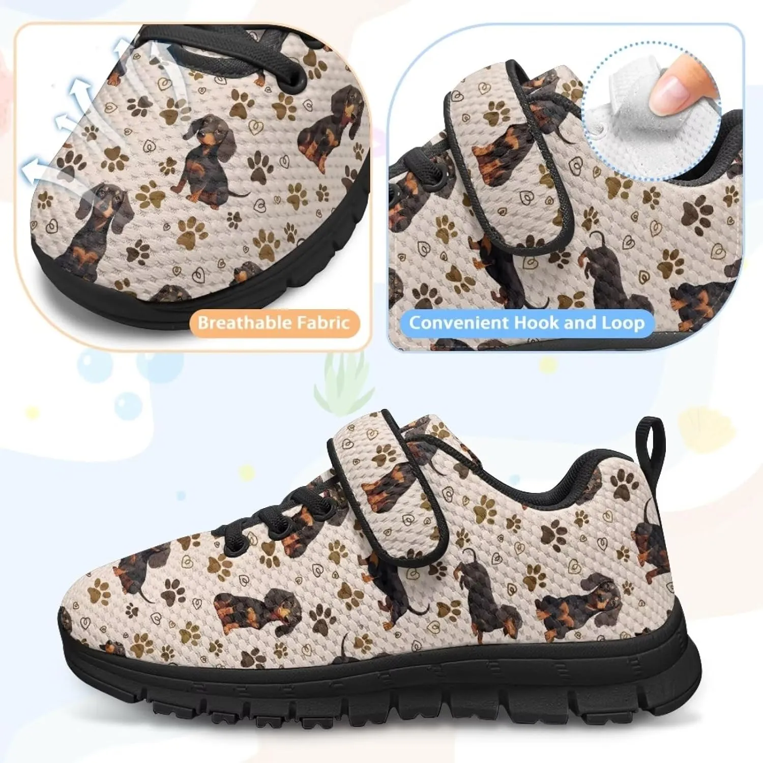 Girls Running Shoes Mesh Gym Tennis Shoes Sneakers Outdoor Athletic Shoes