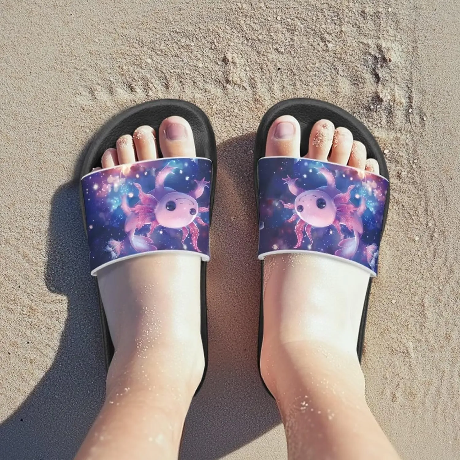 Girls Slides Cute Animal Pool Slides for Kids Summer Beach Shower Slide Sandals