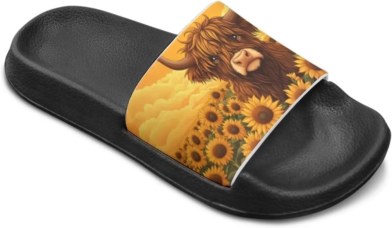 Girls Waterproof Sandals Non Slip Shower Shoes with Quick-Dry Design