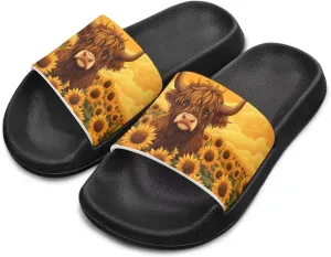 Girls Waterproof Sandals Non Slip Shower Shoes with Quick-Dry Design