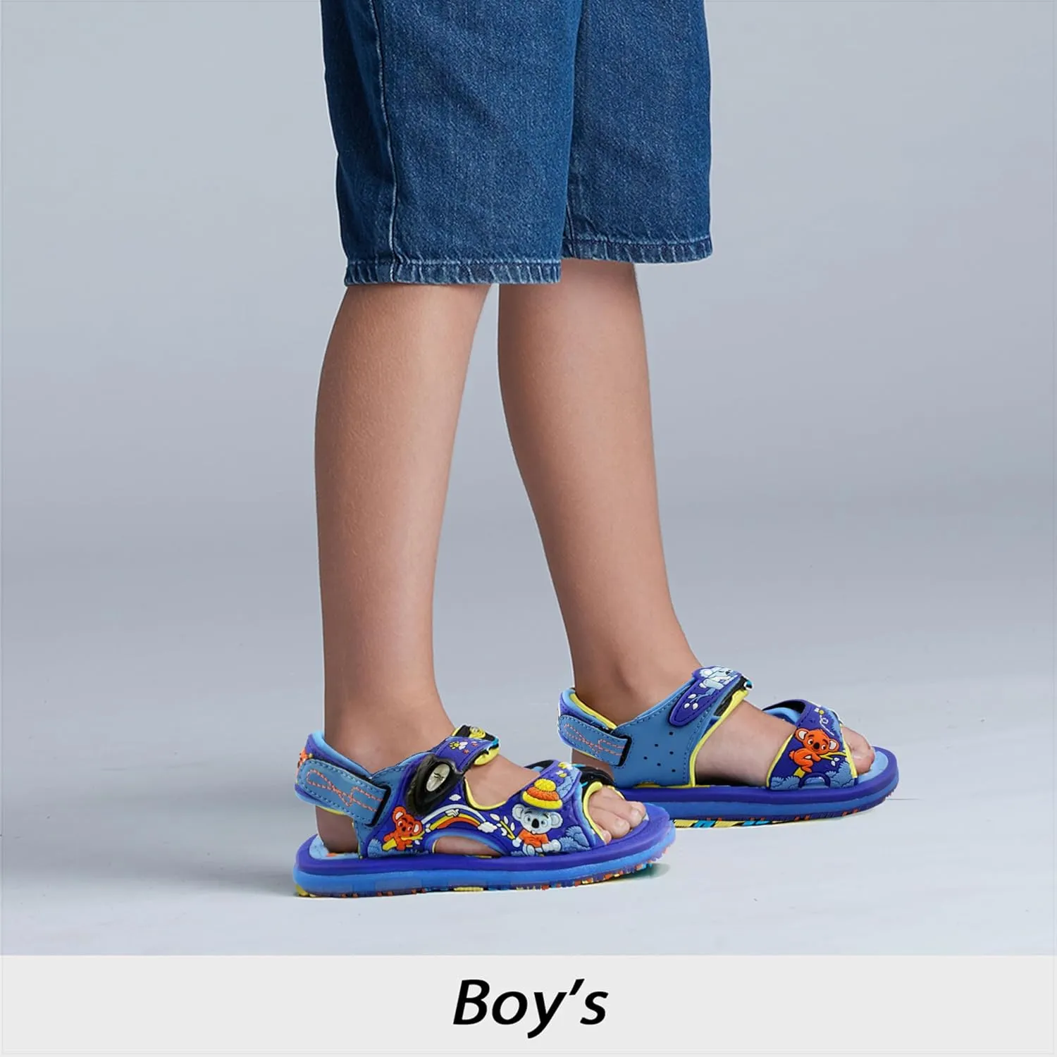 Gold Pigeon Shoes KIDS Easy Snap Lock Outdoor/Water Sandals & Slides. Adjustable Straps