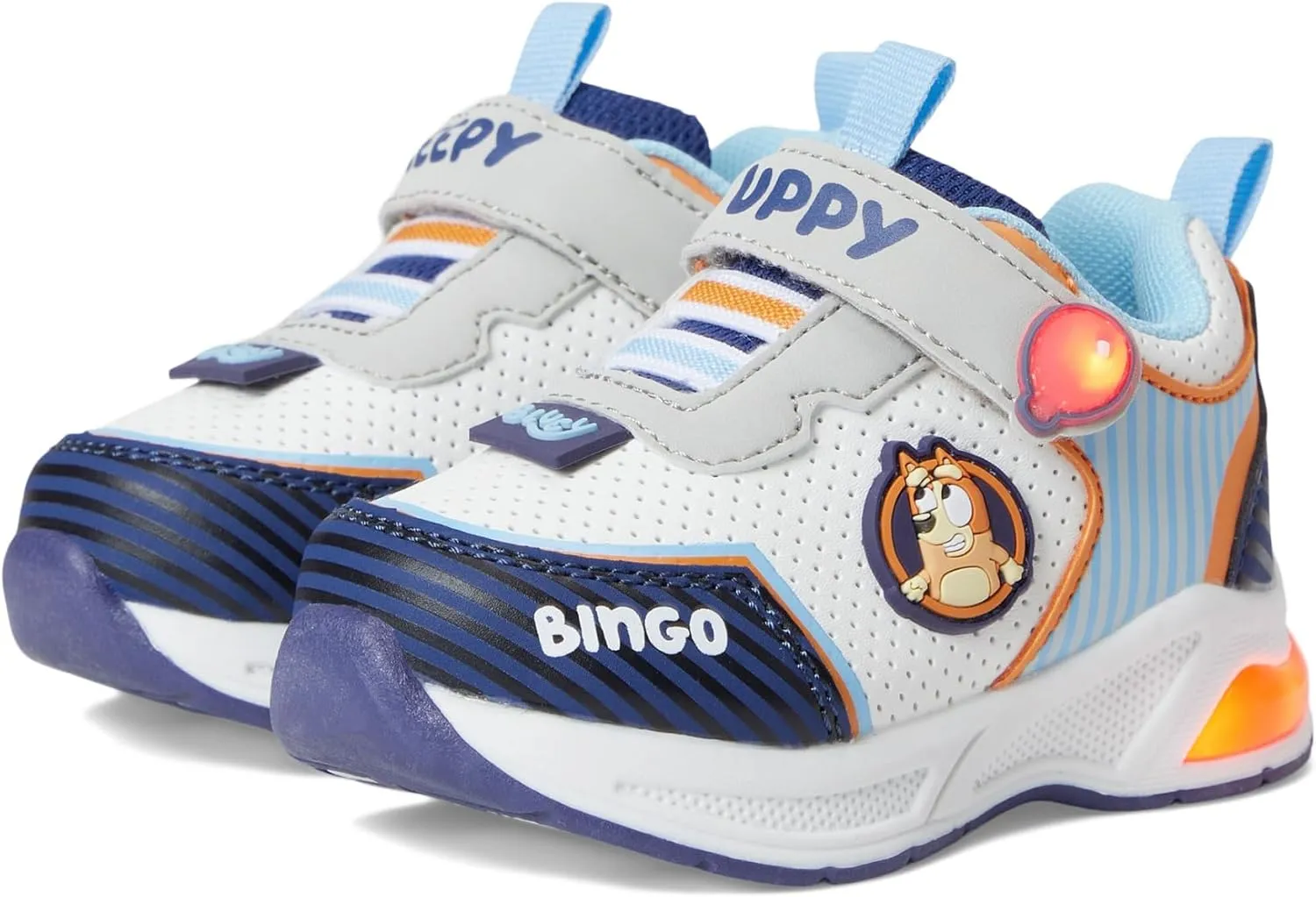 Ground Up Boy's Bluey and Bingo Light Up Athletic Sneaker (Toddler/Little Kids)