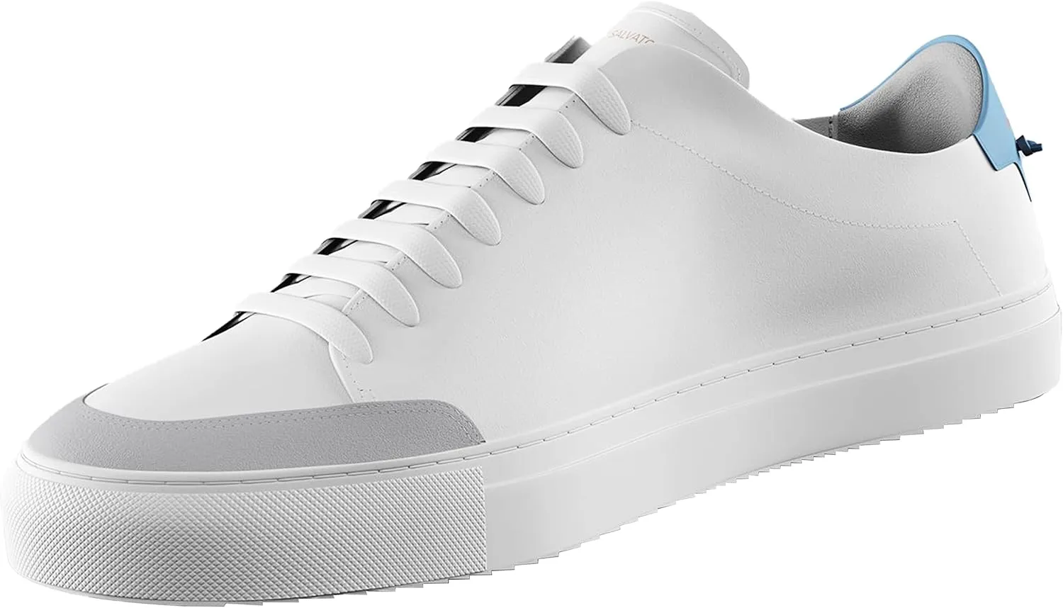 Handmade Women's Azurro Everyday Sneaker | Azurro Sneakers Shoes for Women - Classic Premium Italian Leather Walking & Casual Fashion Sneakers with Comfort Lace Up for Girls