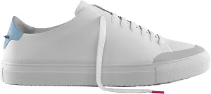Handmade Women's Azurro Everyday Sneaker | Azurro Sneakers Shoes for Women - Classic Premium Italian Leather Walking & Casual Fashion Sneakers with Comfort Lace Up for Girls