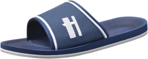 Harssidanzar Mens Slide Sandals Open Toe Sandals with Soft Lightweight Arch Support Footbed KM231US