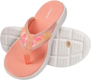 Harssidanzar Womens Flip Flops Comfort Thong Sandals for Beach HL204US