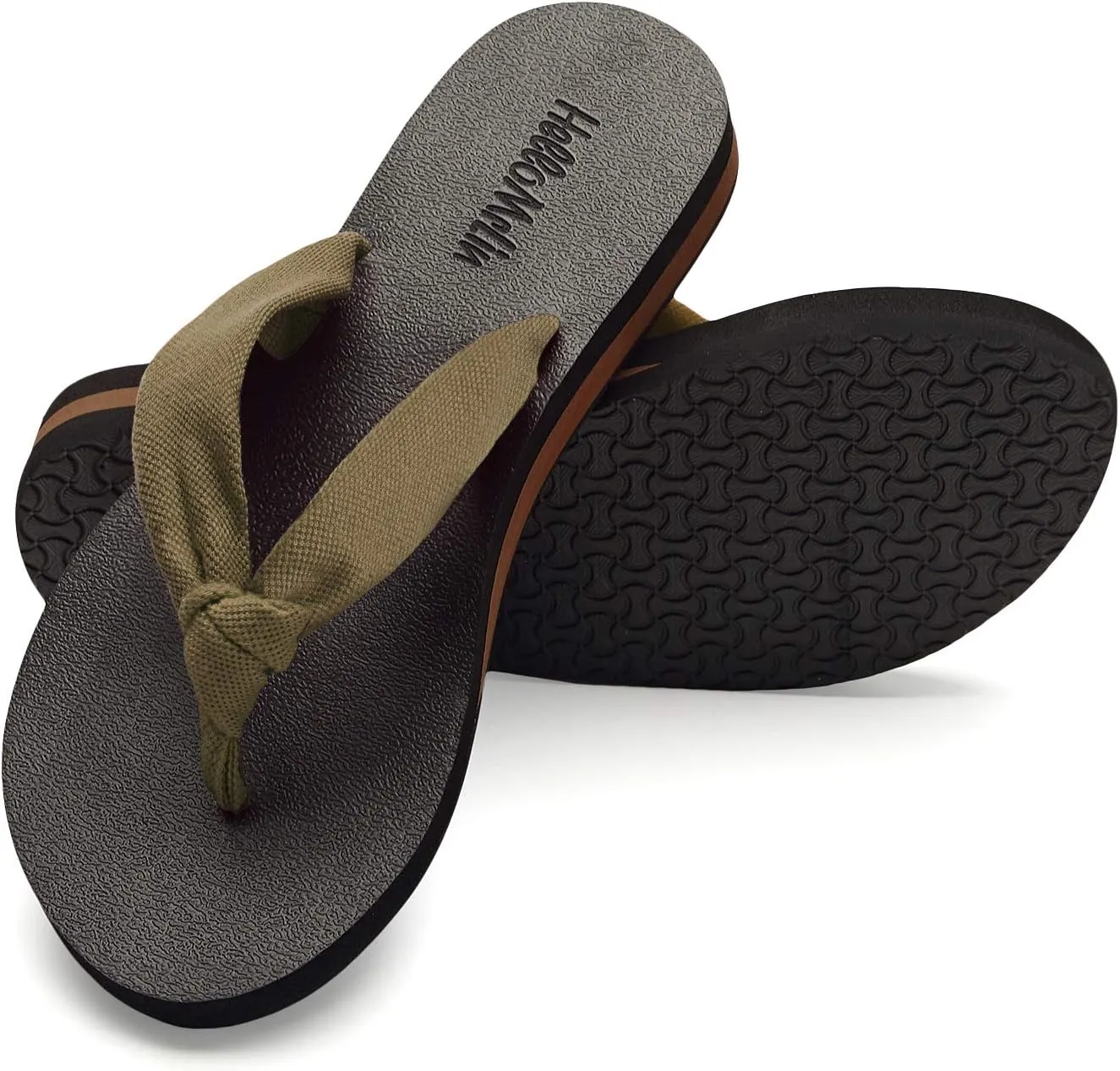 Hello MrLin Women's Yoga Shoes Flip Flops with Arch Support Thong Sandals Non-Slip Water shoes Quick Drying Aqua Sandals