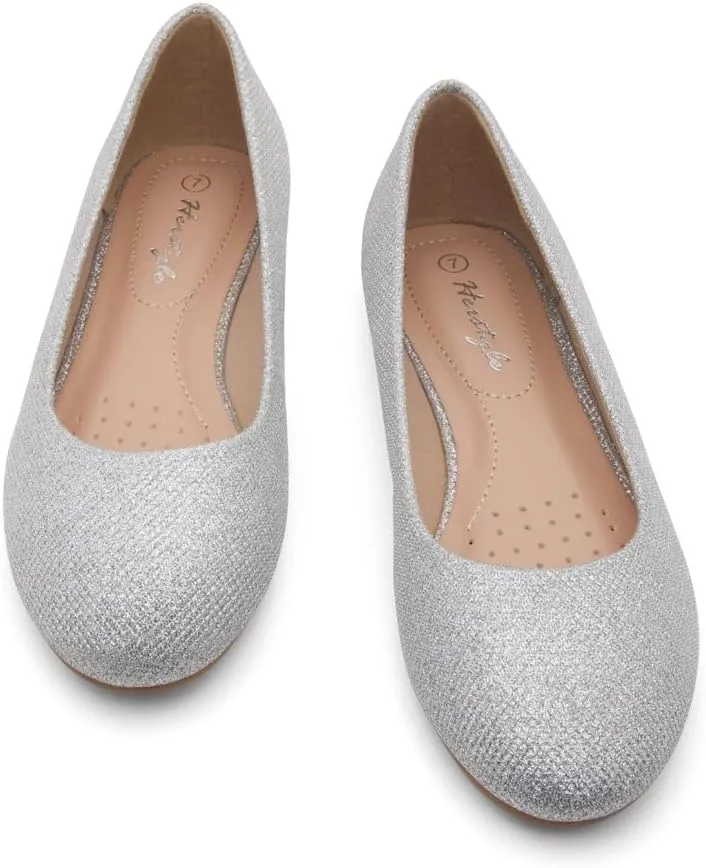 Herstyle Ever Memory Women's Ballet Flats Dressy Flat Shoes Almond Toe Ballerina Comfortable Slip-On Casual Flats for Daily Wear Work Office and Party