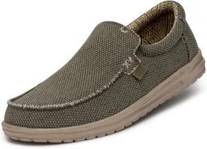 Hey Dude Men's Mikka Hawk Multiple Colors & Sizes| Men’s Loafers | Men’s Slip On Shoes | Comfortable & Lightweight