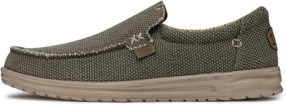 Hey Dude Men's Mikka Hawk Multiple Colors & Sizes| Men’s Loafers | Men’s Slip On Shoes | Comfortable & Lightweight
