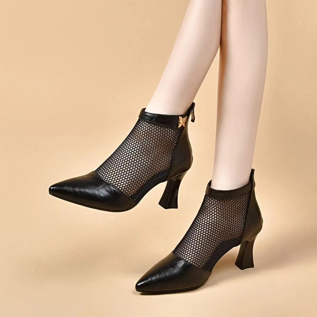 Hollow Booties Sandals Women