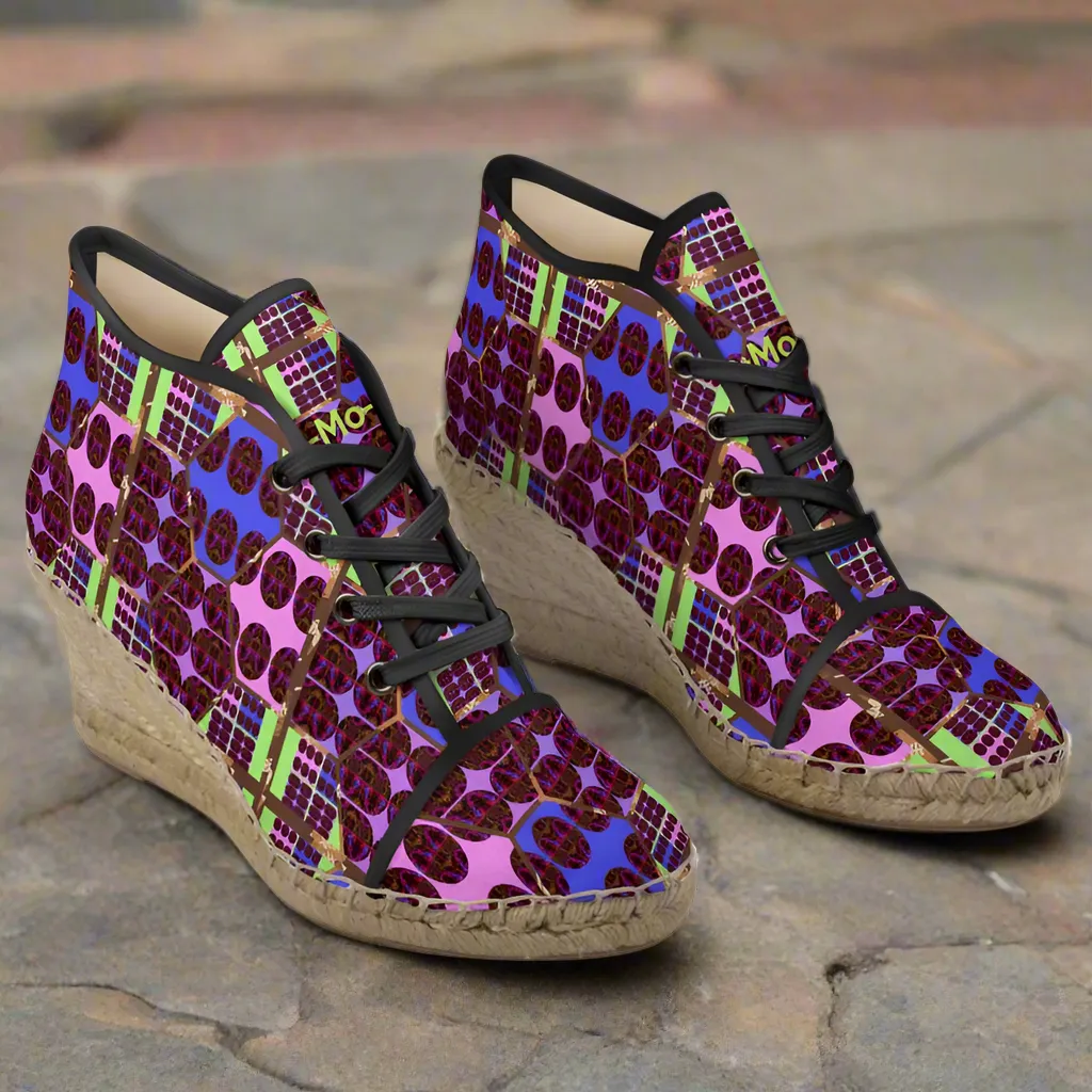 'Hot Wired' Ladies Wedge Espadrilles