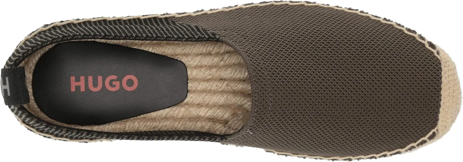 HUGO Women's Slip on Suede Front Espadrilles Moccasin