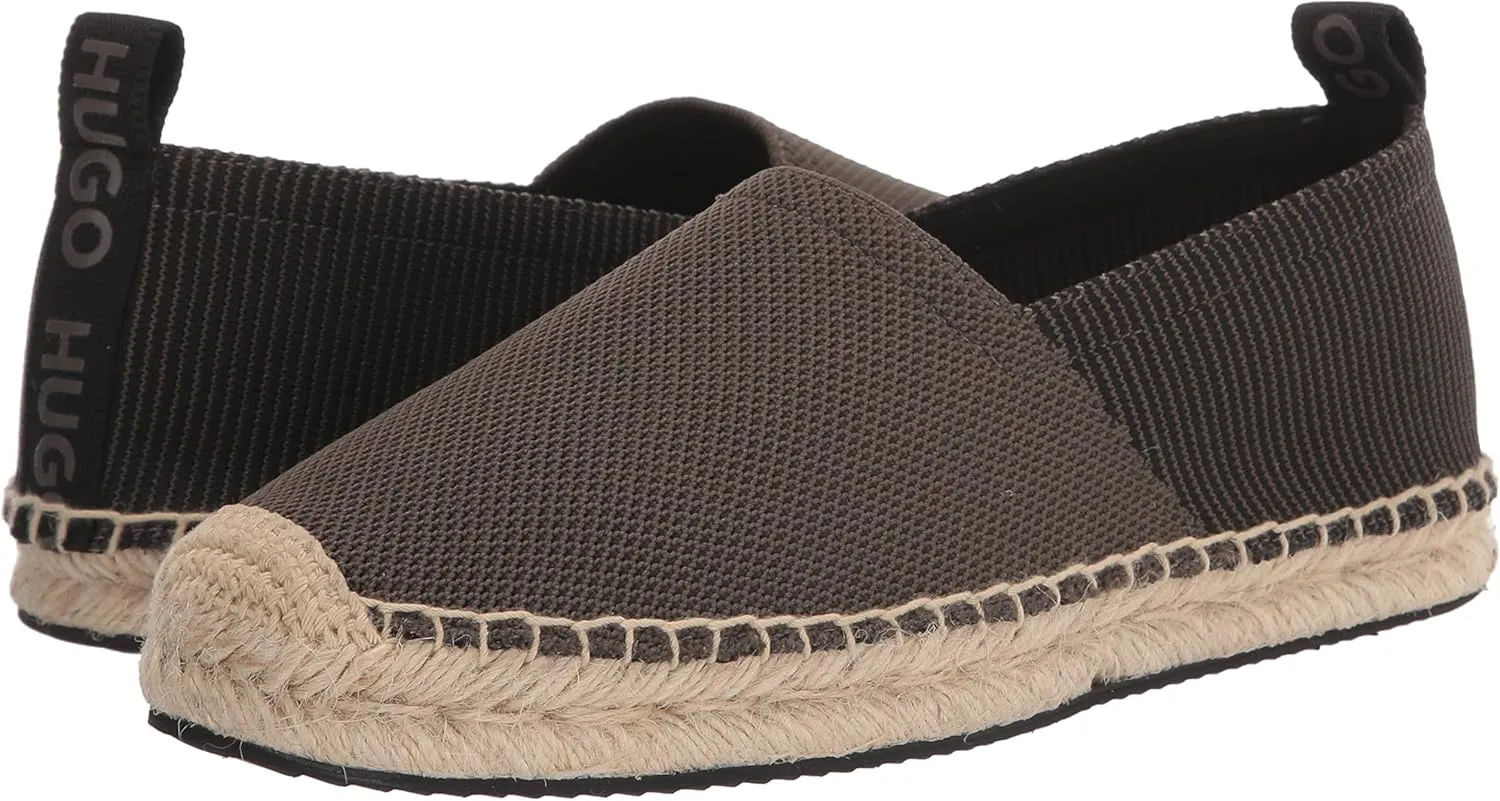 HUGO Women's Slip on Suede Front Espadrilles Moccasin