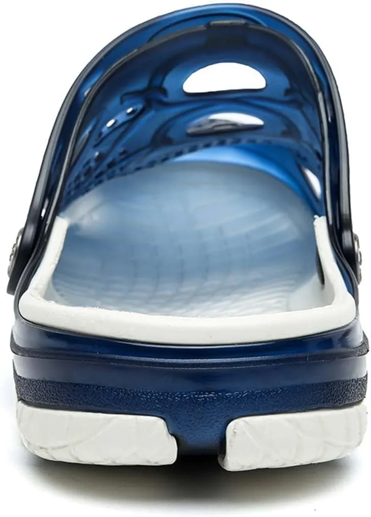 HYDLONGR Men Women Breathable Garden Sandals Quick Drying Beach Slippers Anti-Slip Clogs Shoes