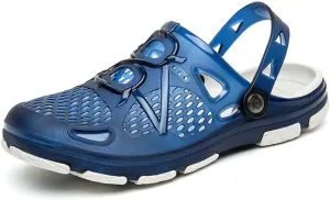 HYDLONGR Men Women Breathable Garden Sandals Quick Drying Beach Slippers Anti-Slip Clogs Shoes