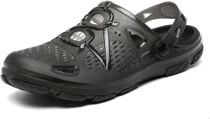 HYDLONGR Men Women Breathable Garden Sandals Quick Drying Beach Slippers Anti-Slip Clogs Shoes