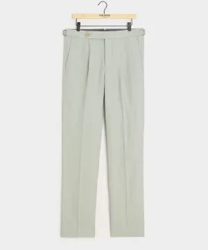 Irish Linen Side Tab Trouser