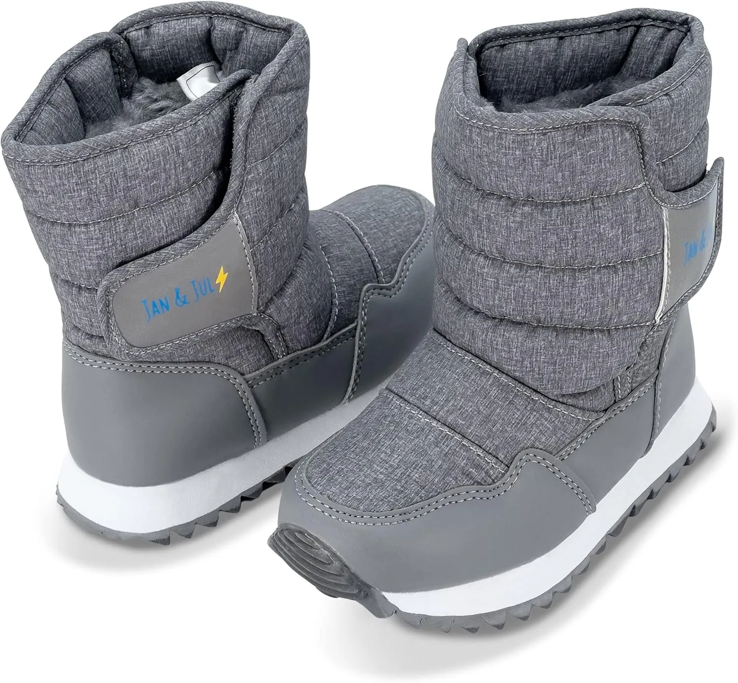 JAN & JUL Water-Resistant Snow Boots for Toddlers and Kids