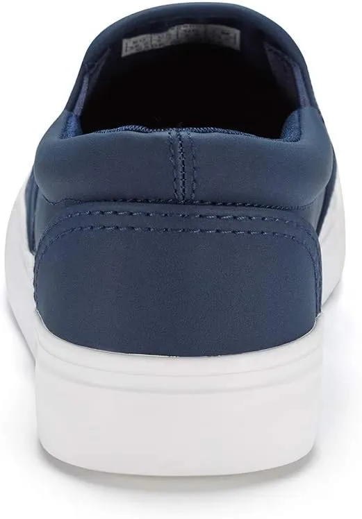 JENN ARDOR Womens Slip On Sneakers Perforated/Quilted Casual Shoes Fashion Walking Flats