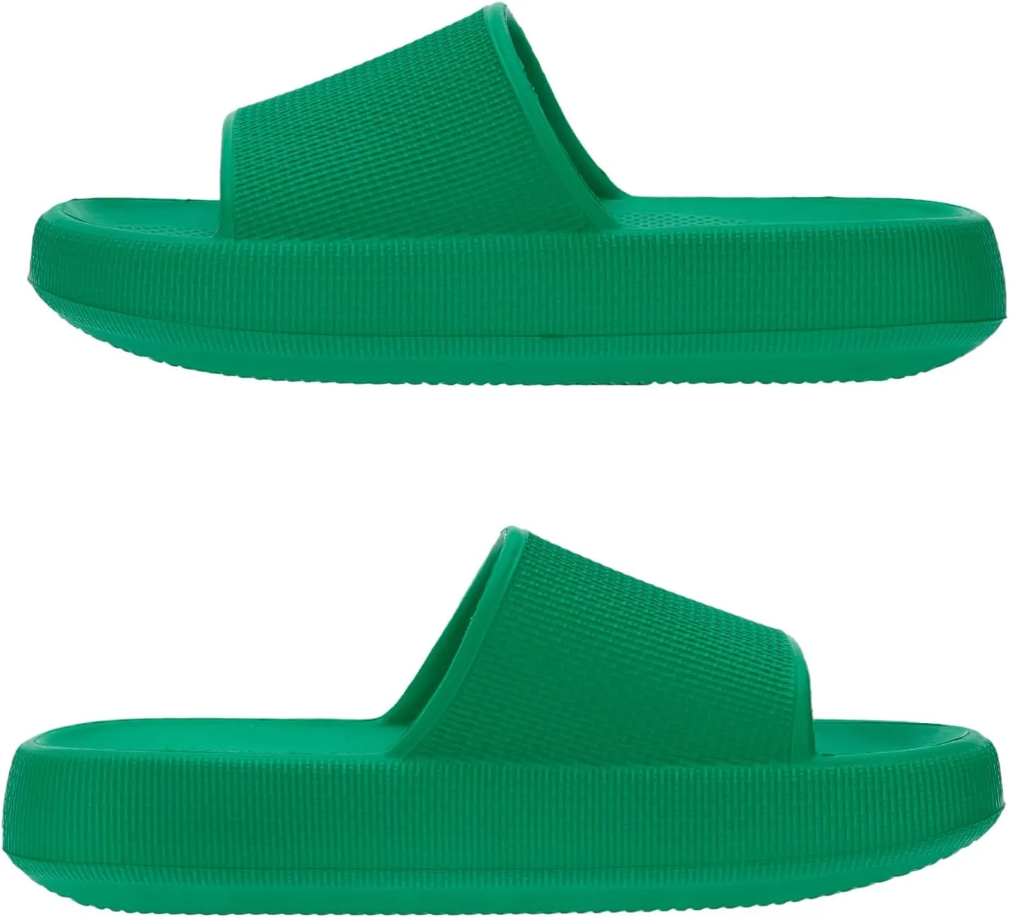 Joomra Pillow Slippers for Women and Men Non Slip Quick Drying Shower Slides Bathroom Sandals | Ultra Cushion | Thick Sole