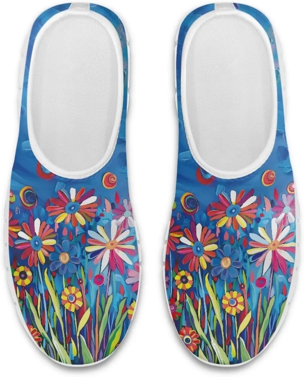 JoyLamoria Highland Cattle Loafers for Women,Comfortable Loafers Women's Casual Travel and Work Slip-Ons Sneakers