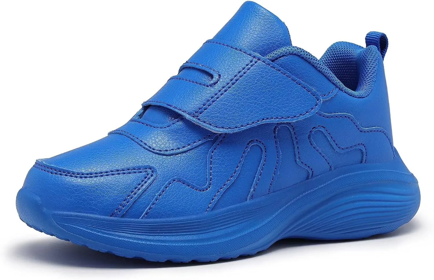 Kid Sneakers Girls Running Shoes Boys Walking Sports Adjustable Strap Sneakers