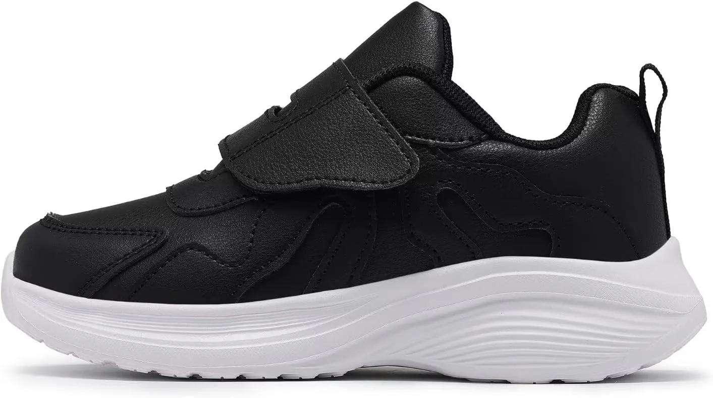 Kid Sneakers Girls Running Shoes Boys Walking Sports Adjustable Strap Sneakers