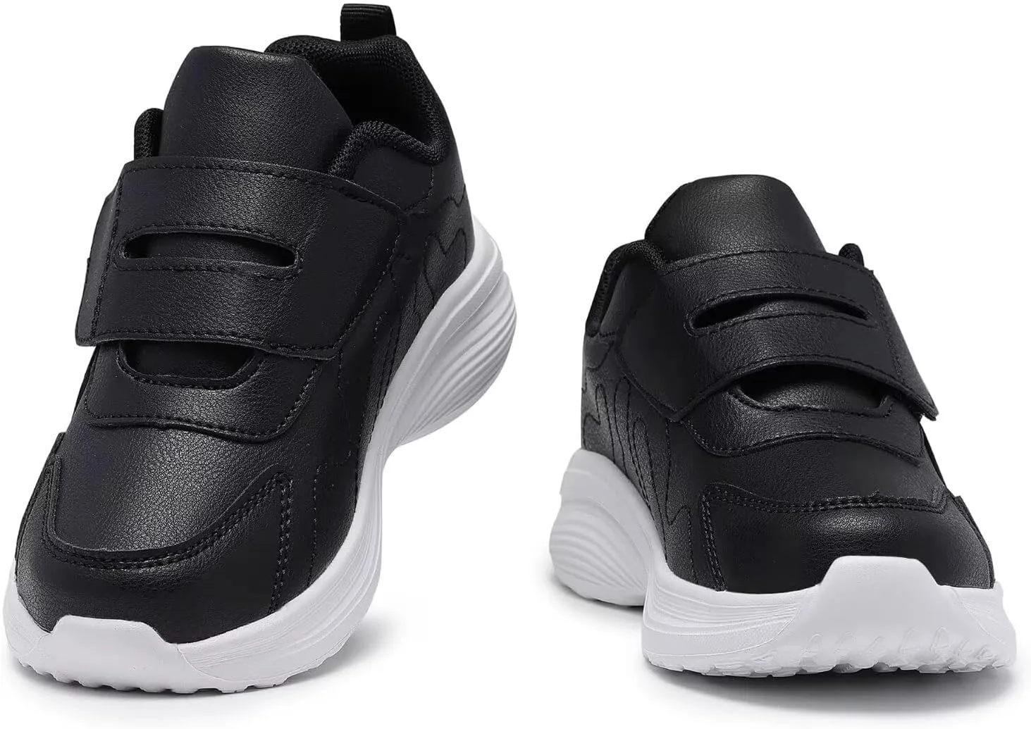 Kid Sneakers Girls Running Shoes Boys Walking Sports Adjustable Strap Sneakers