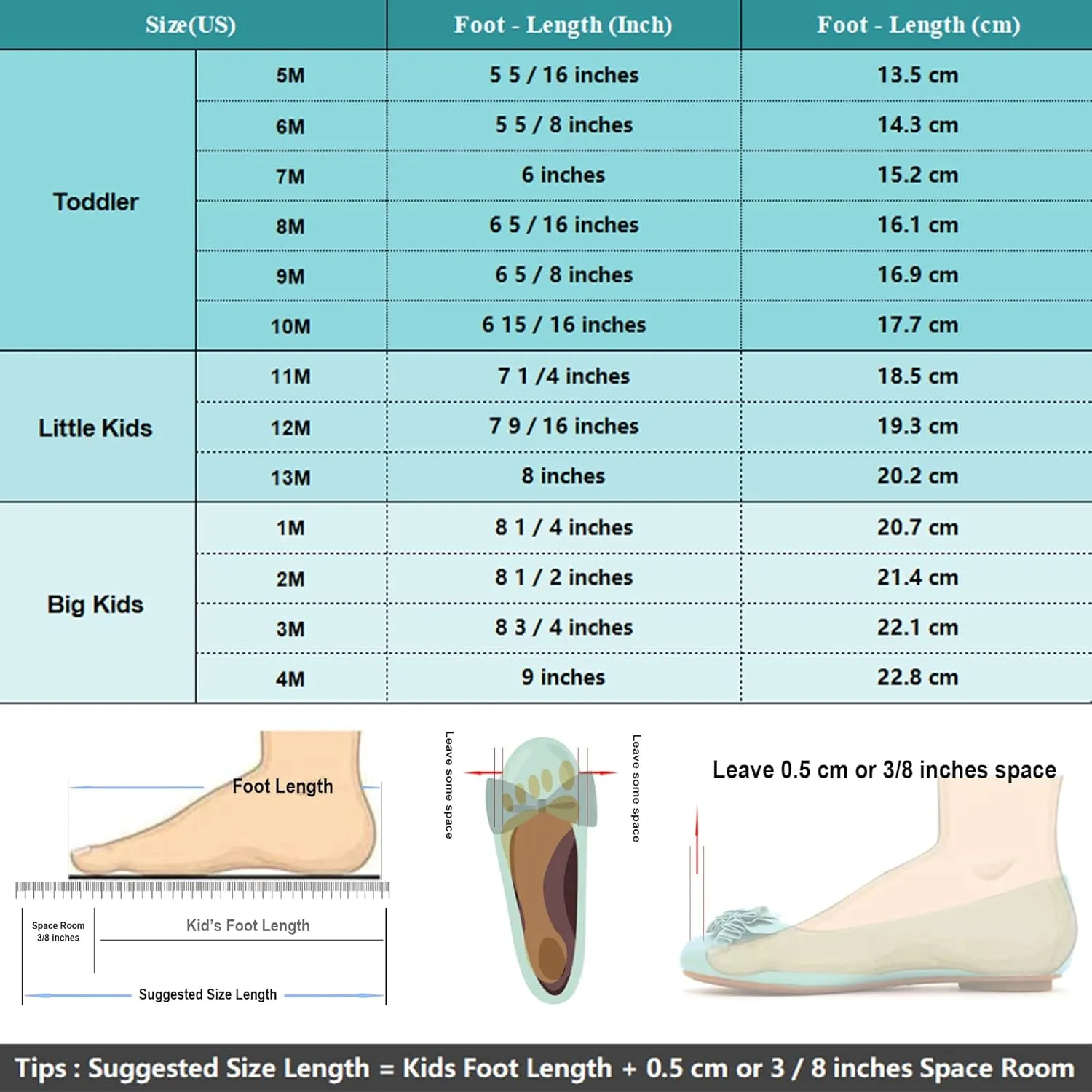 Kiderence Little Toddler Girls Dress Shoes Ballerina Ballet Flats Kids Mary Janes