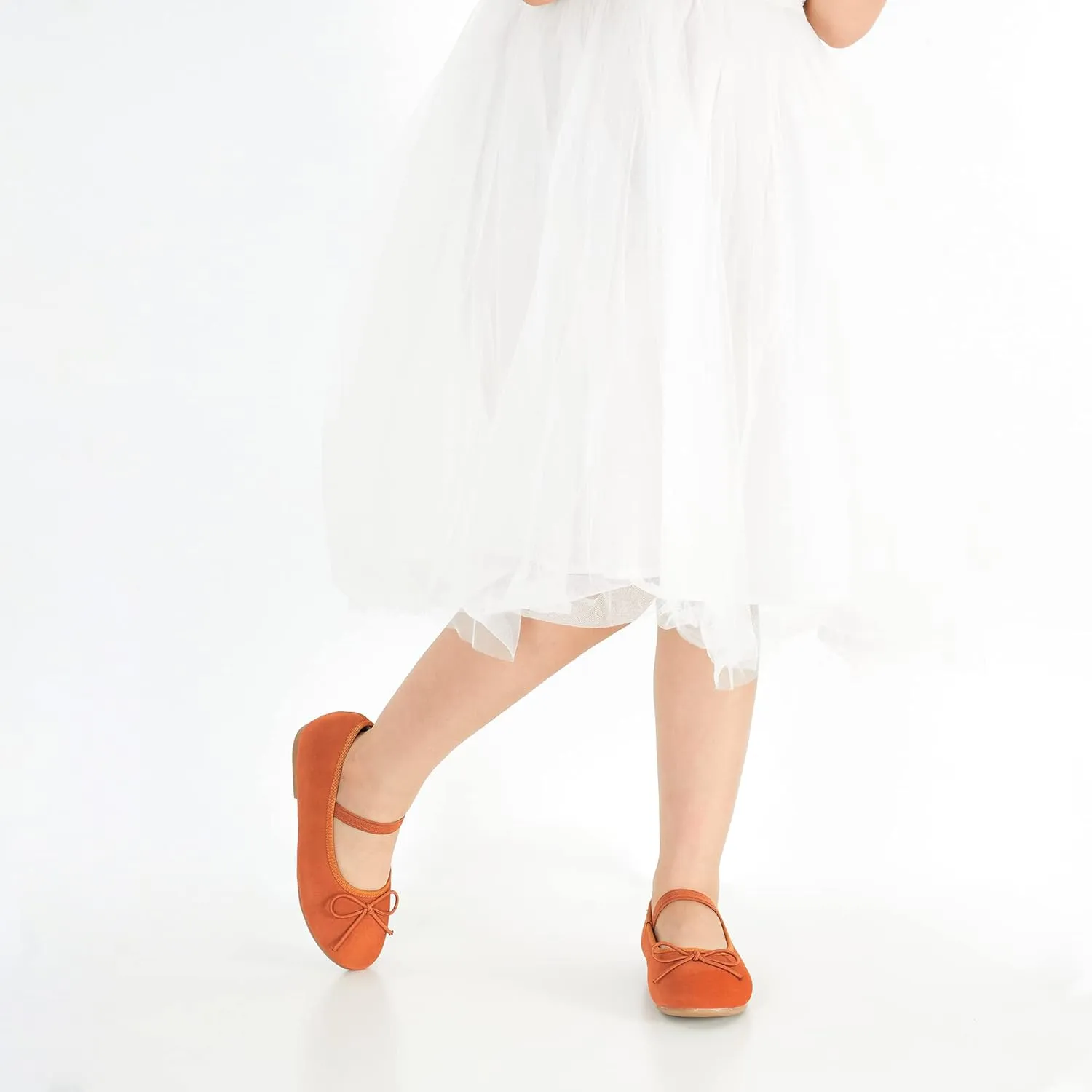 Kiderence Toddler Girls Dress Shoes Little Kids Mary Janes Ballet Flats Toddler