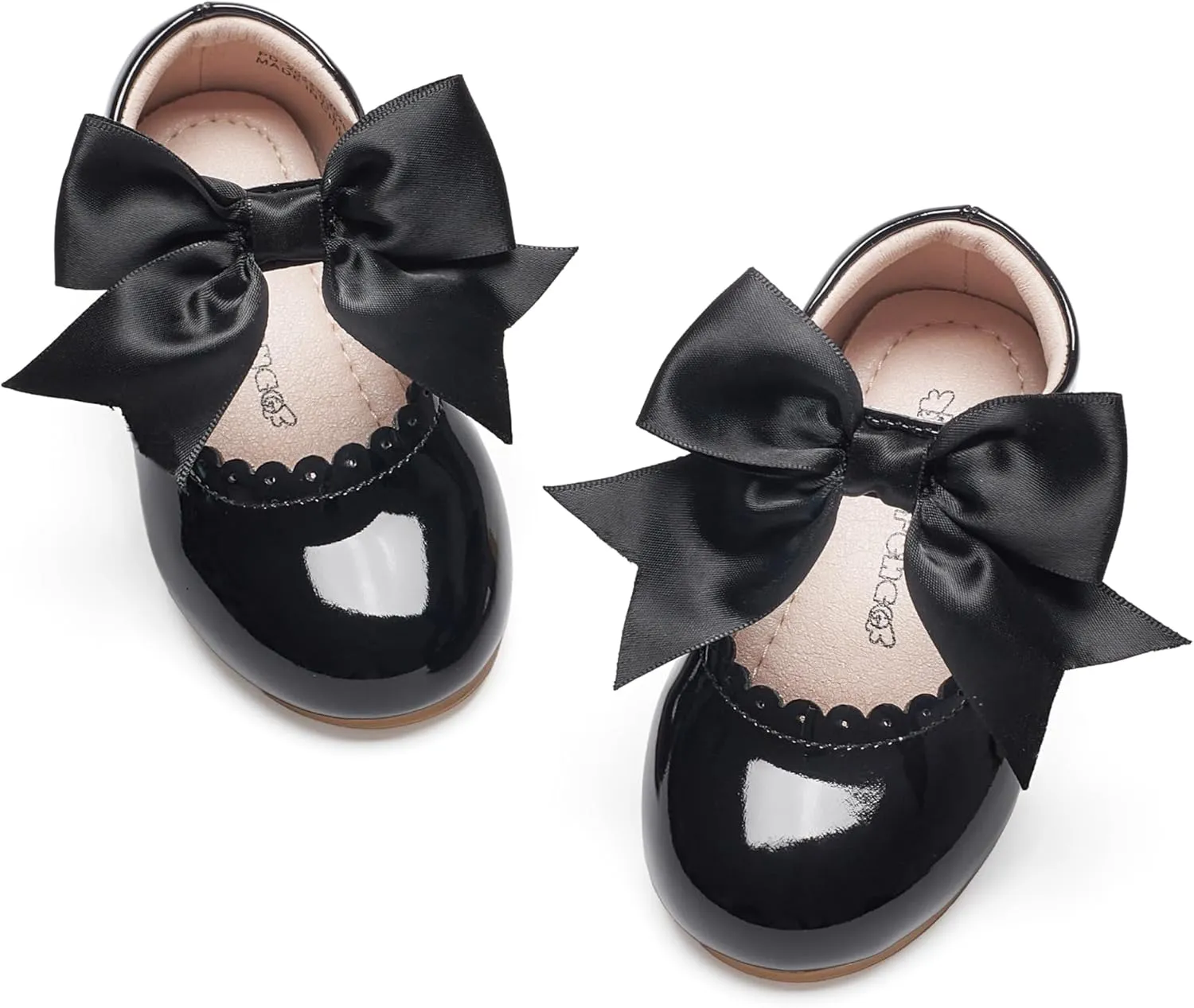 Kiderence Toddler Girls Dress Shoes Little Kids Mary Janes Ballet Flats Toddler