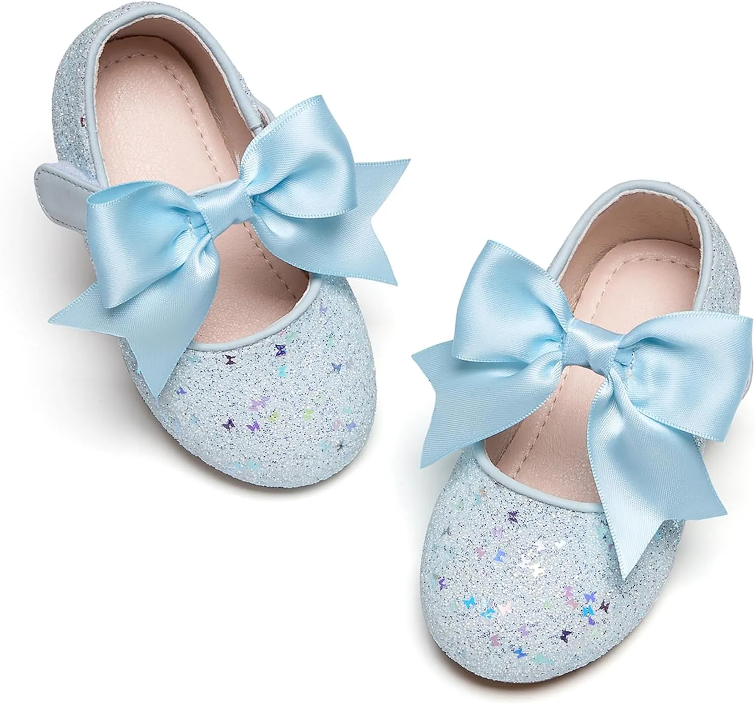 Kiderence Toddler Girls Dress Shoes Little Kids Mary Janes Ballet Flats Toddler
