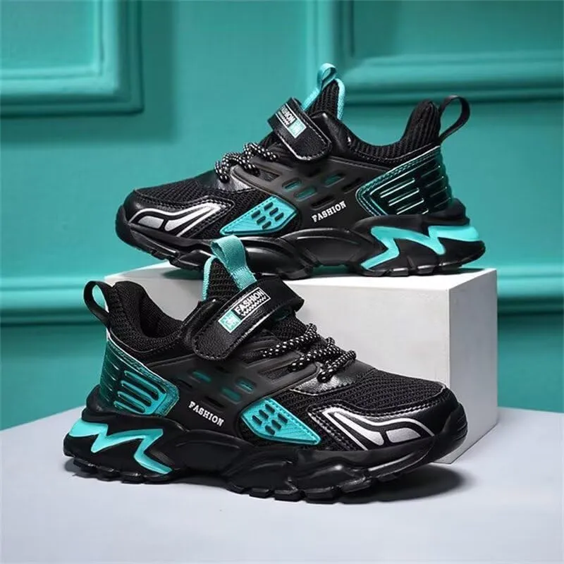 Kids Boy Fashion Comfortable Walking Sneakers for Sport Running Cycling Hiking School